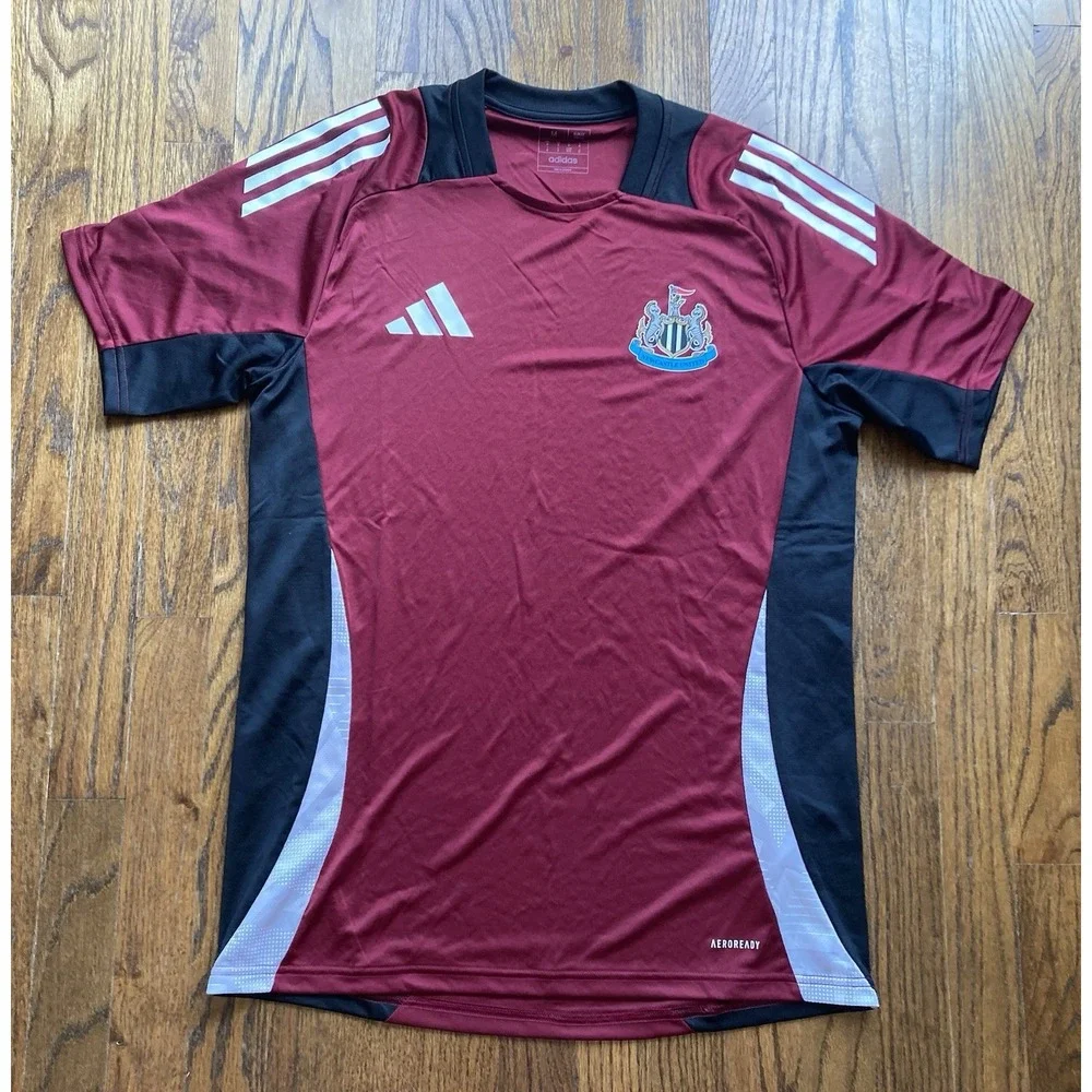 Adidas Newcastle United Tiro Training Shirt Burgundy Medium Slim 2024/25 Jersey